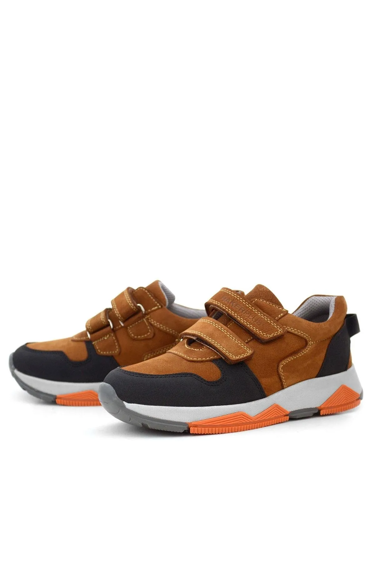 Hakiki Deri Taba Çocuk Okul Spor Ayakkabı