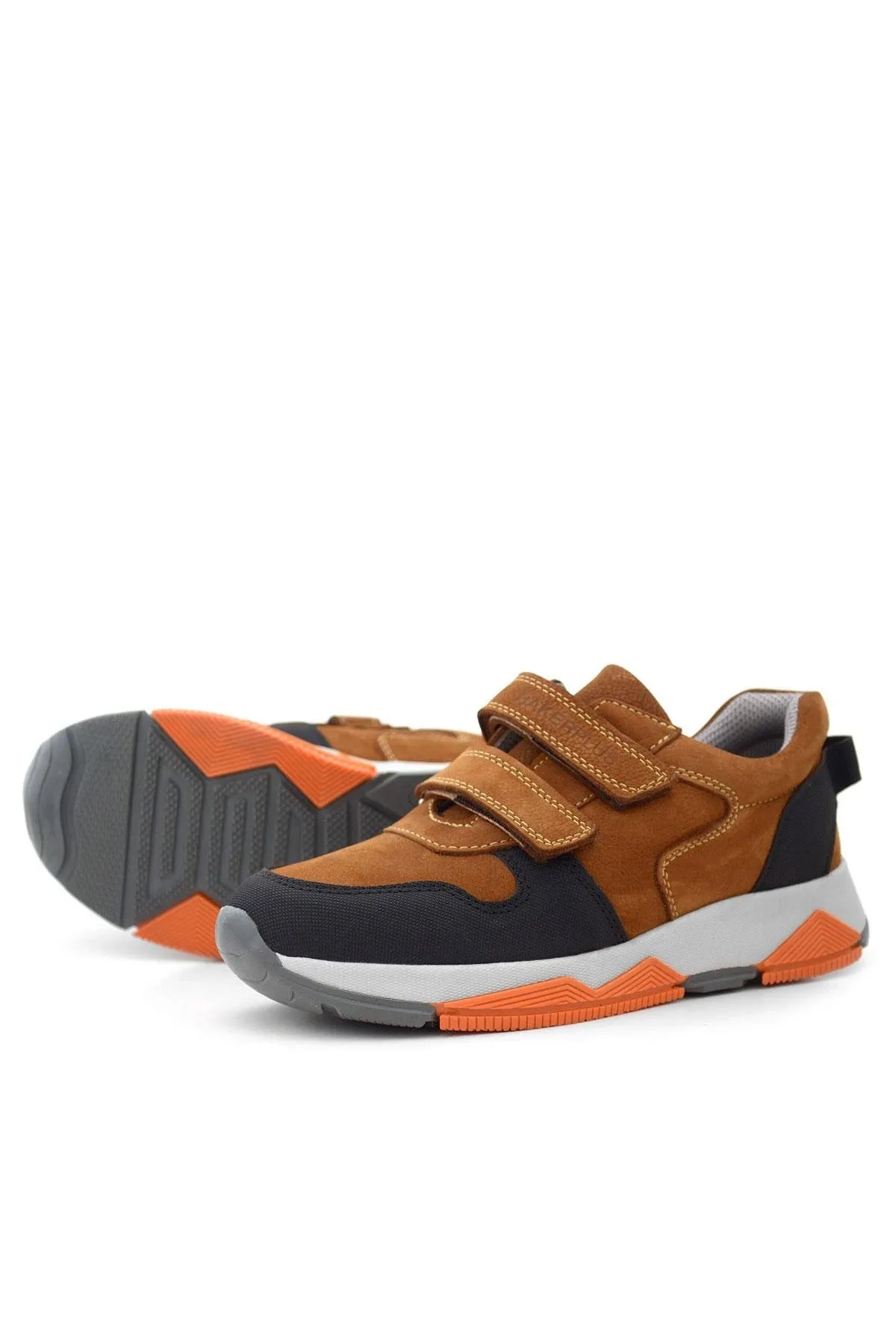 Hakiki Deri Taba Çocuk Okul Spor Ayakkabı