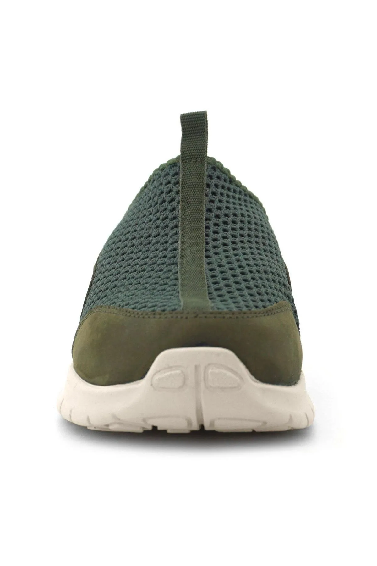 Heep Medikal Haki Yeşil Krem Tabanlı Comfort Spor Terlik