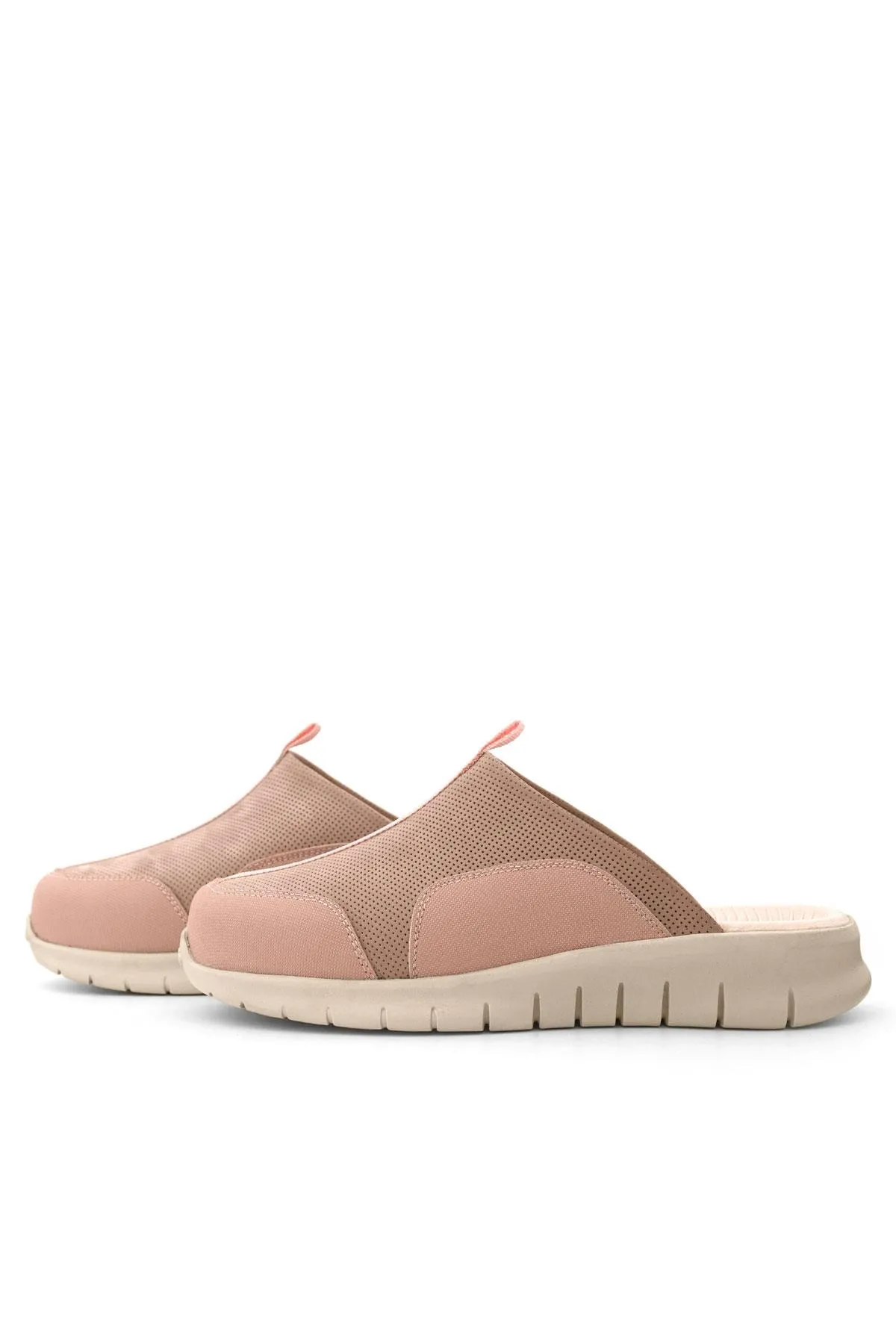 Heep Medikal Hakiki Deri Pudra Comfort Krem Tabanlı Spor Terlik