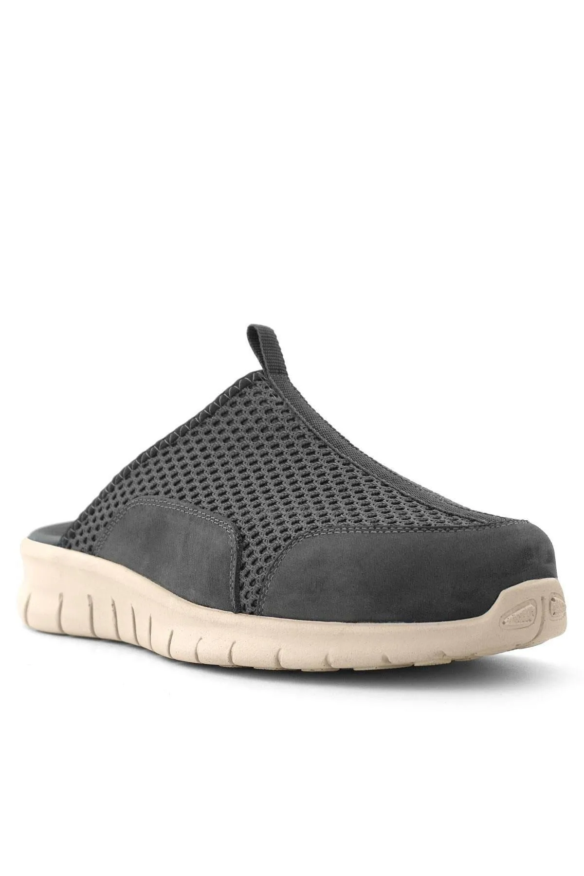 Heep Medikal Koyu Gri Krem Tabanlı Comfort Spor Terlik