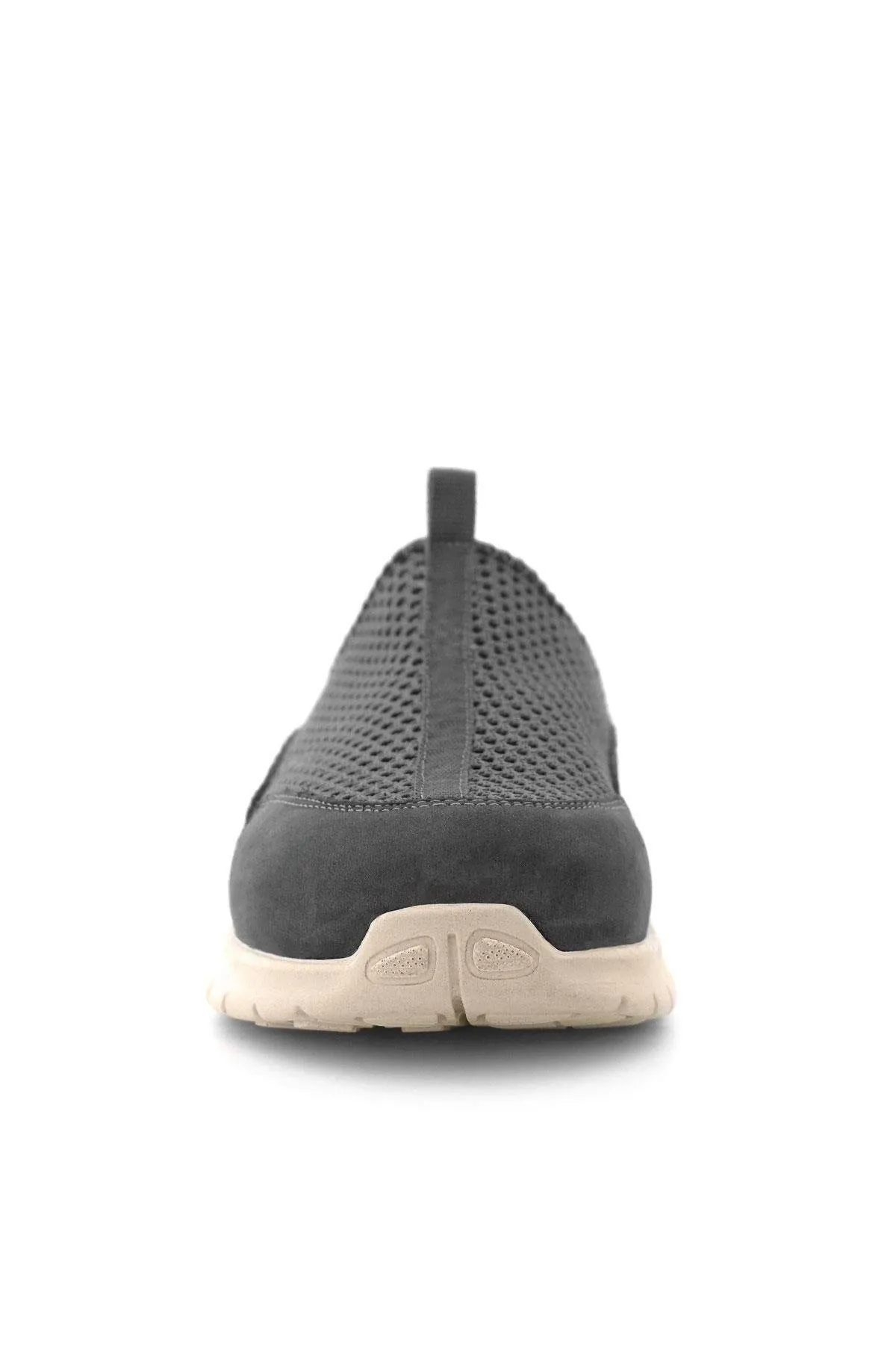 Heep Medikal Koyu Gri Krem Tabanlı Comfort Spor Terlik