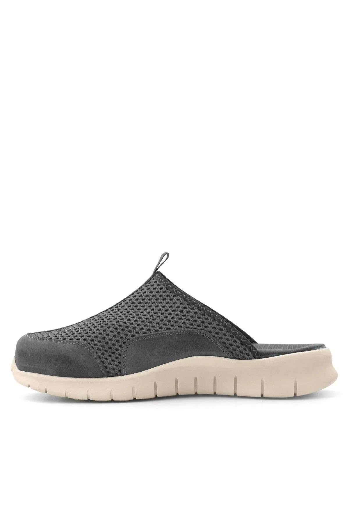 Heep Medikal Koyu Gri Krem Tabanlı Comfort Spor Terlik