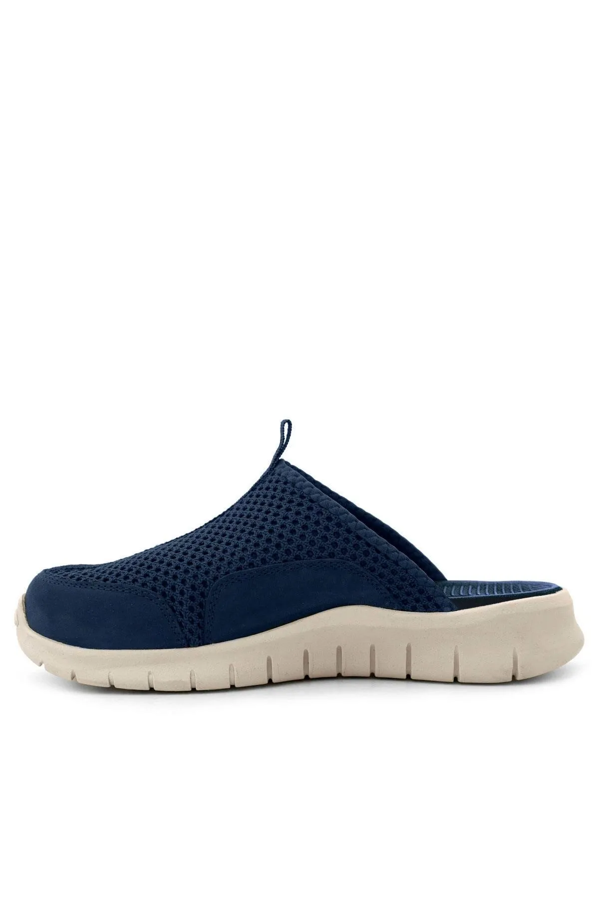 Heep Medikal Lacivert Krem Tabanlı Comfort Spor Terlik