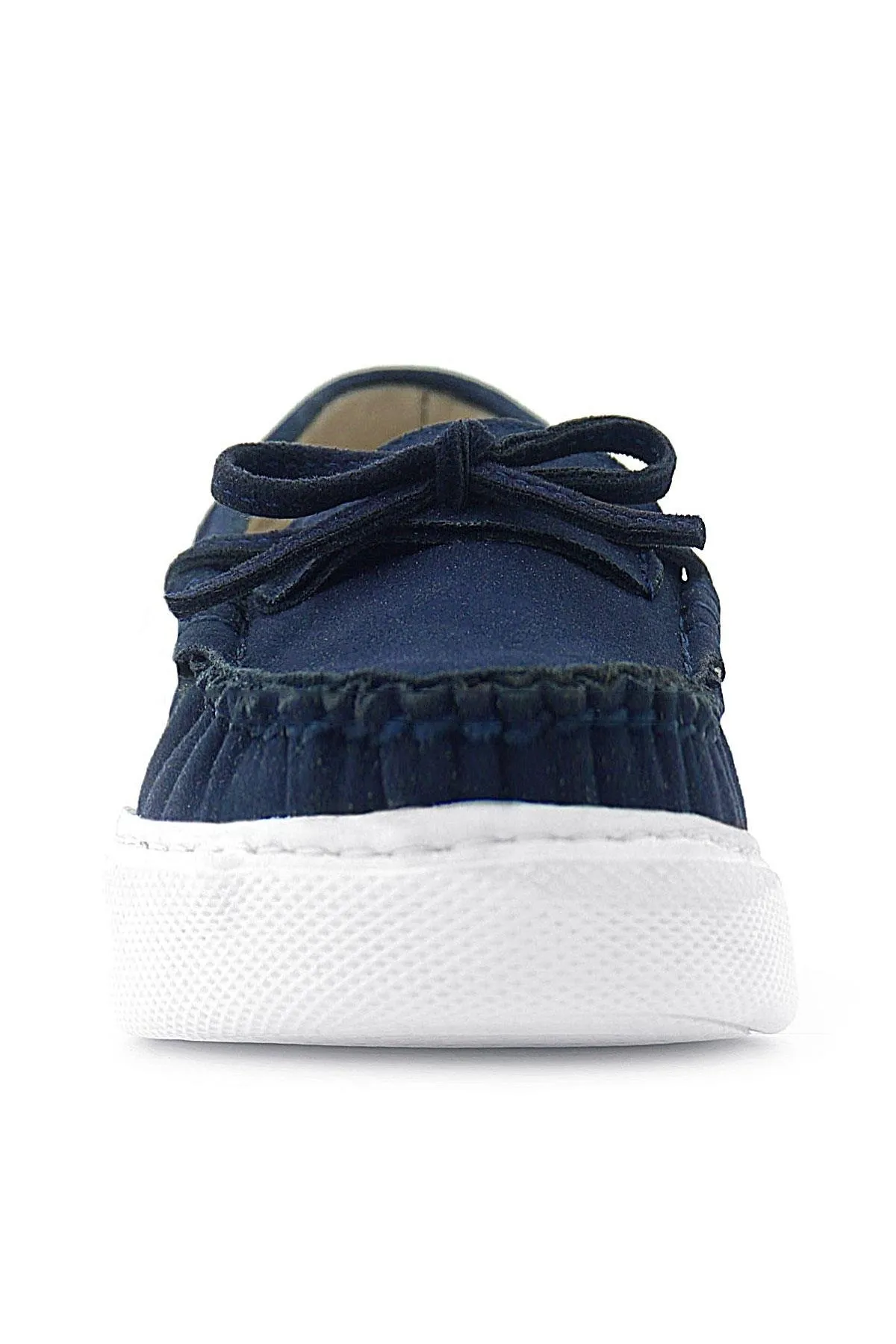 Lacivert Süet Ekstra Hafif Çocuk Makosen Ayakkabı