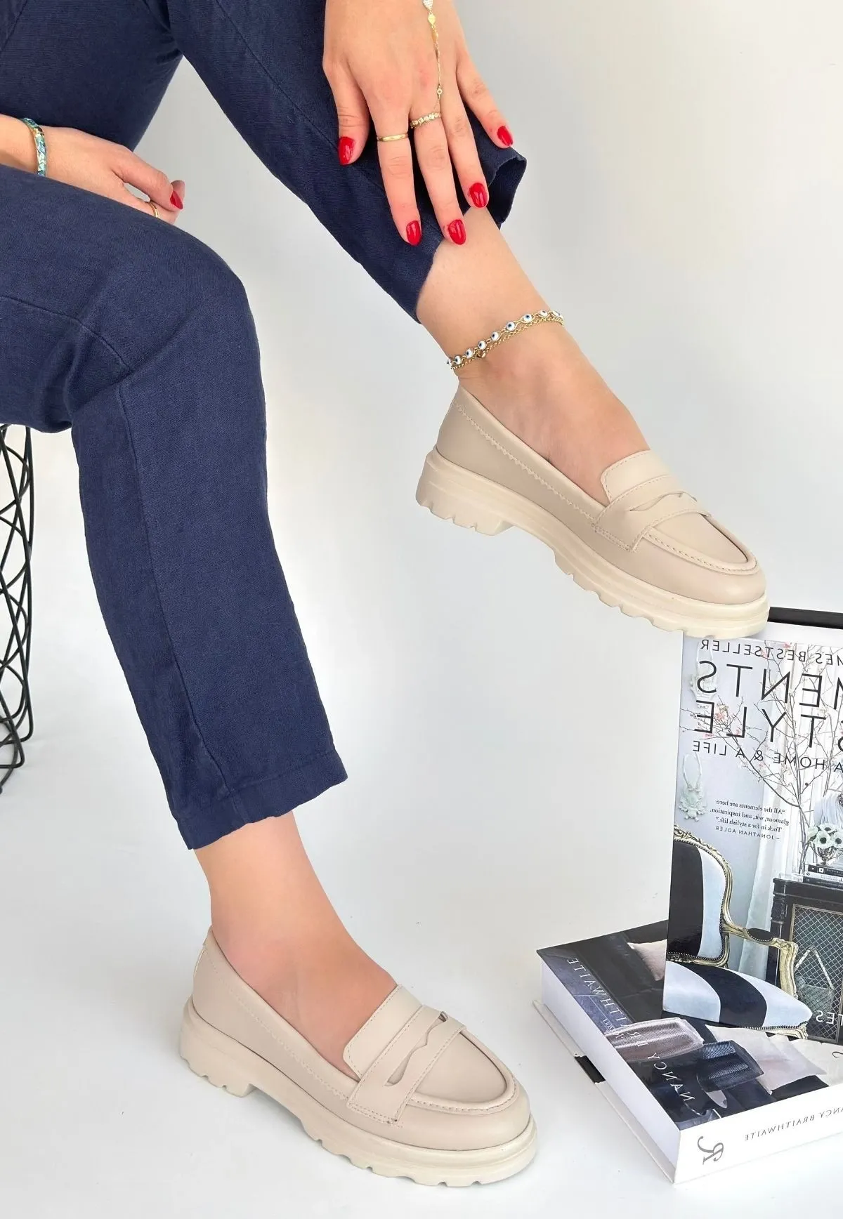 Narli Bej Cilt Oxford Ayakkabı