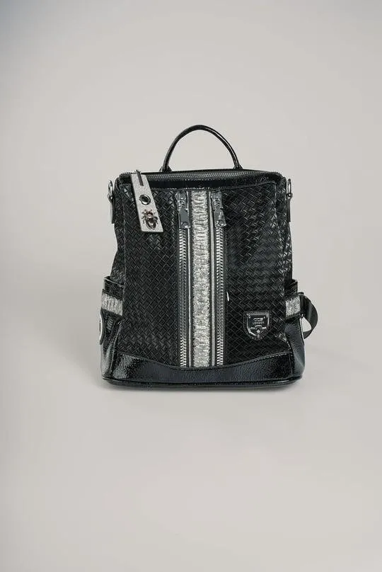 Pely Siyah Cilt Kol Ve Sırt Çantası