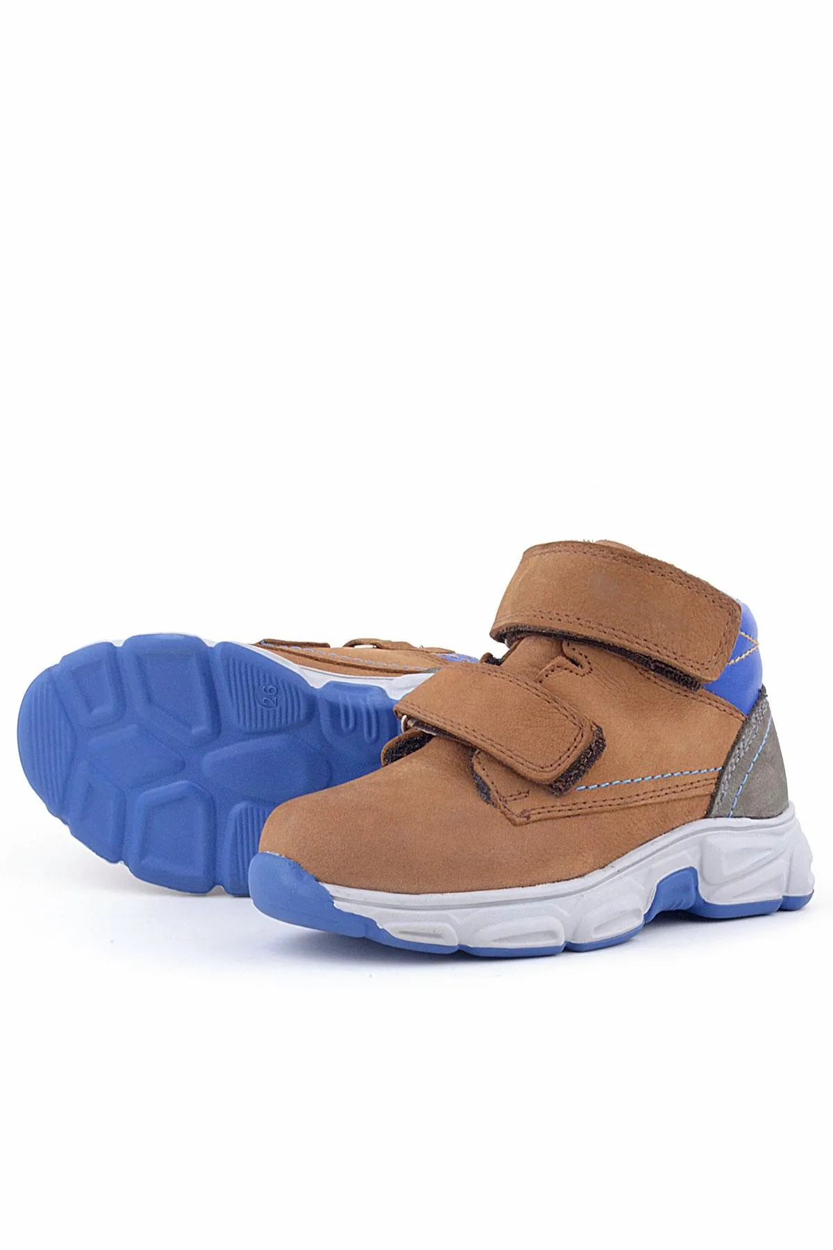 Pixel Hakiki Deri Taba Cırtlı Bebek Spor Bot Ayakkabı