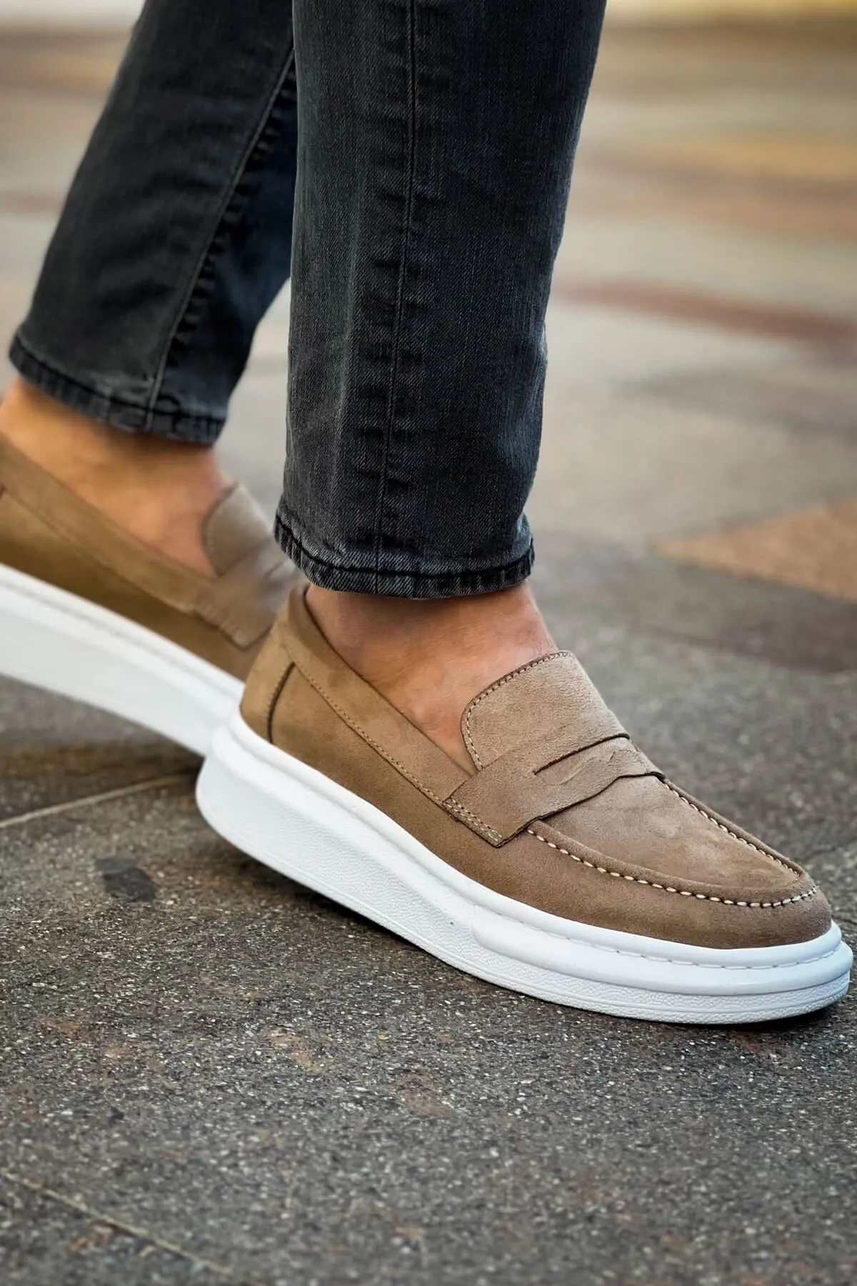 Rs615 - Lüx Süet Erkek Ayakkabı Vızon