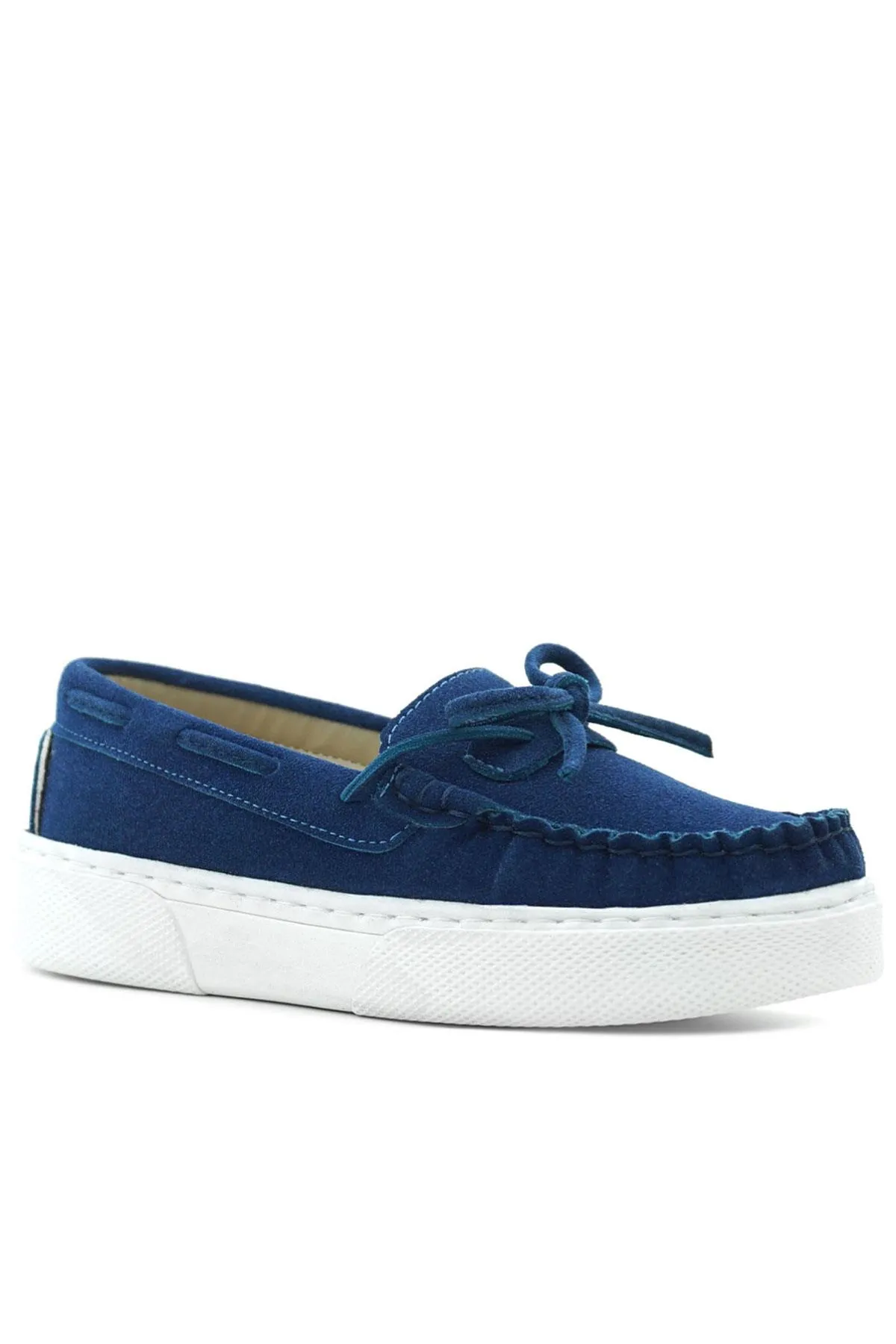 Saks Mavi Ekstra Hafif Çocuk Günlük Makosen Ayakkabı