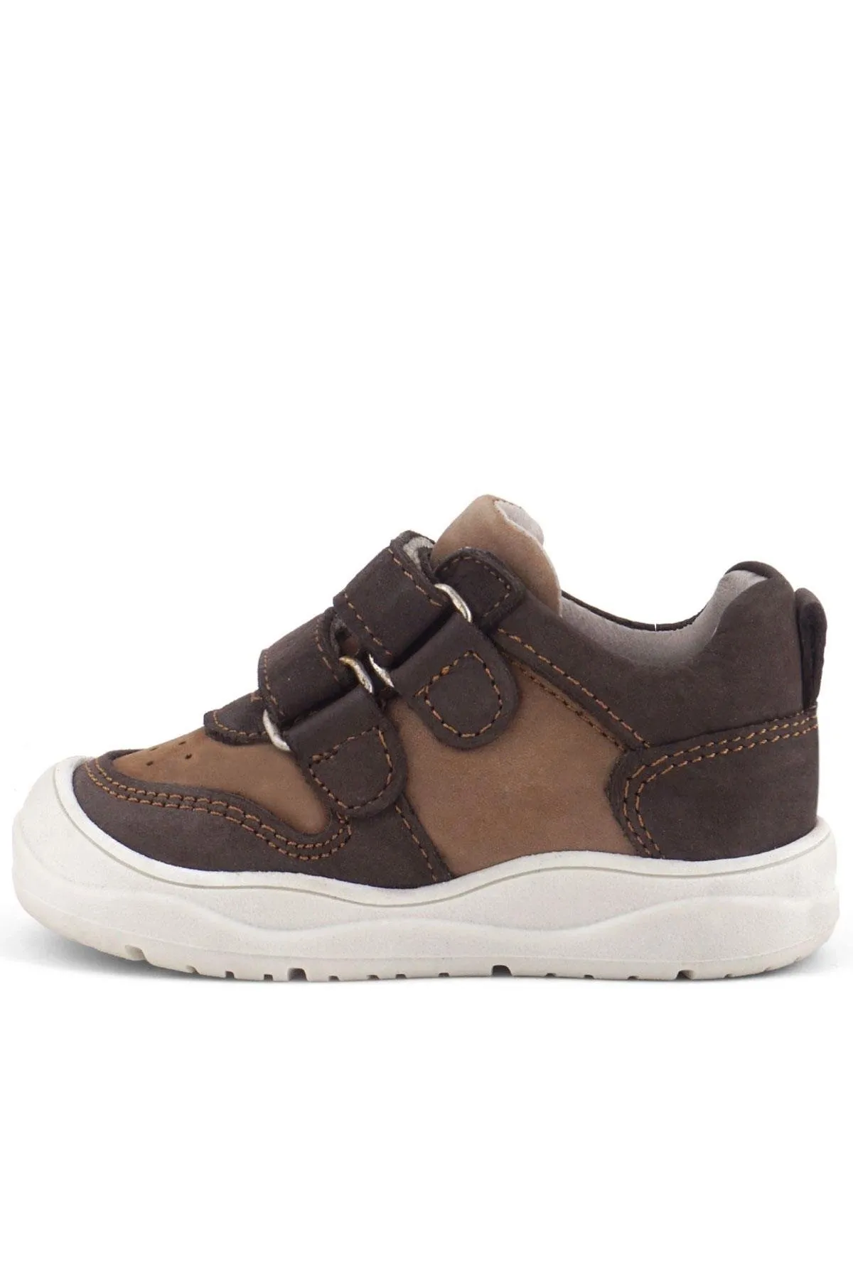 Schaggy Hakiki Deri Kahve Bebek Spor Ayakkabı