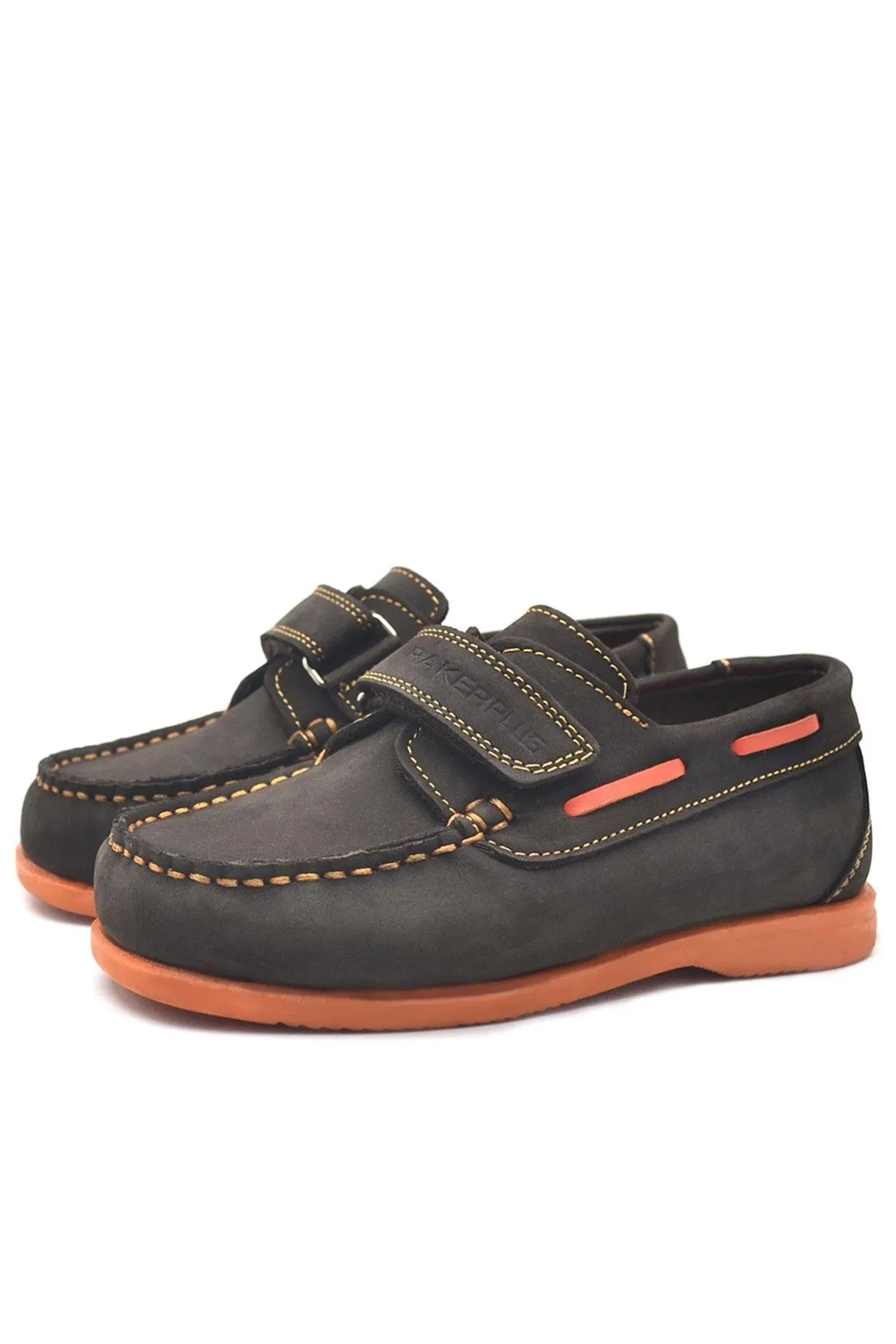 Simurg Hakiki Deri Cırtlı Spor Erkek Çocuk Ayakkabı