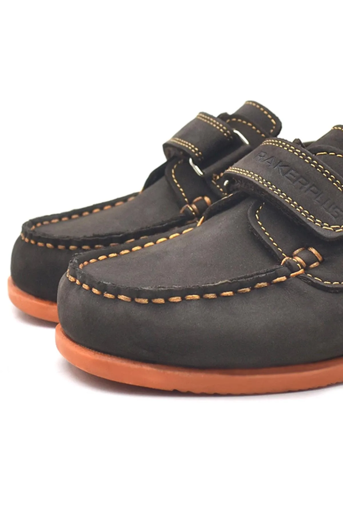 Simurg Hakiki Deri Cırtlı Spor Erkek Çocuk Ayakkabı