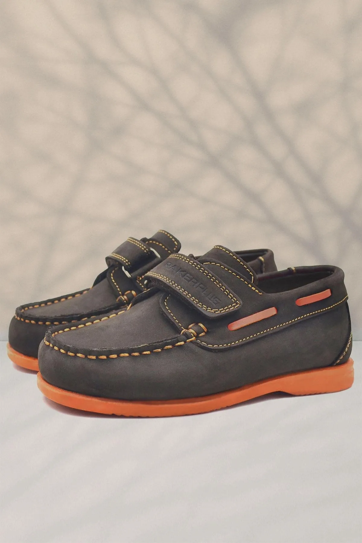 Simurg Hakiki Deri Cırtlı Spor Erkek Çocuk Ayakkabı