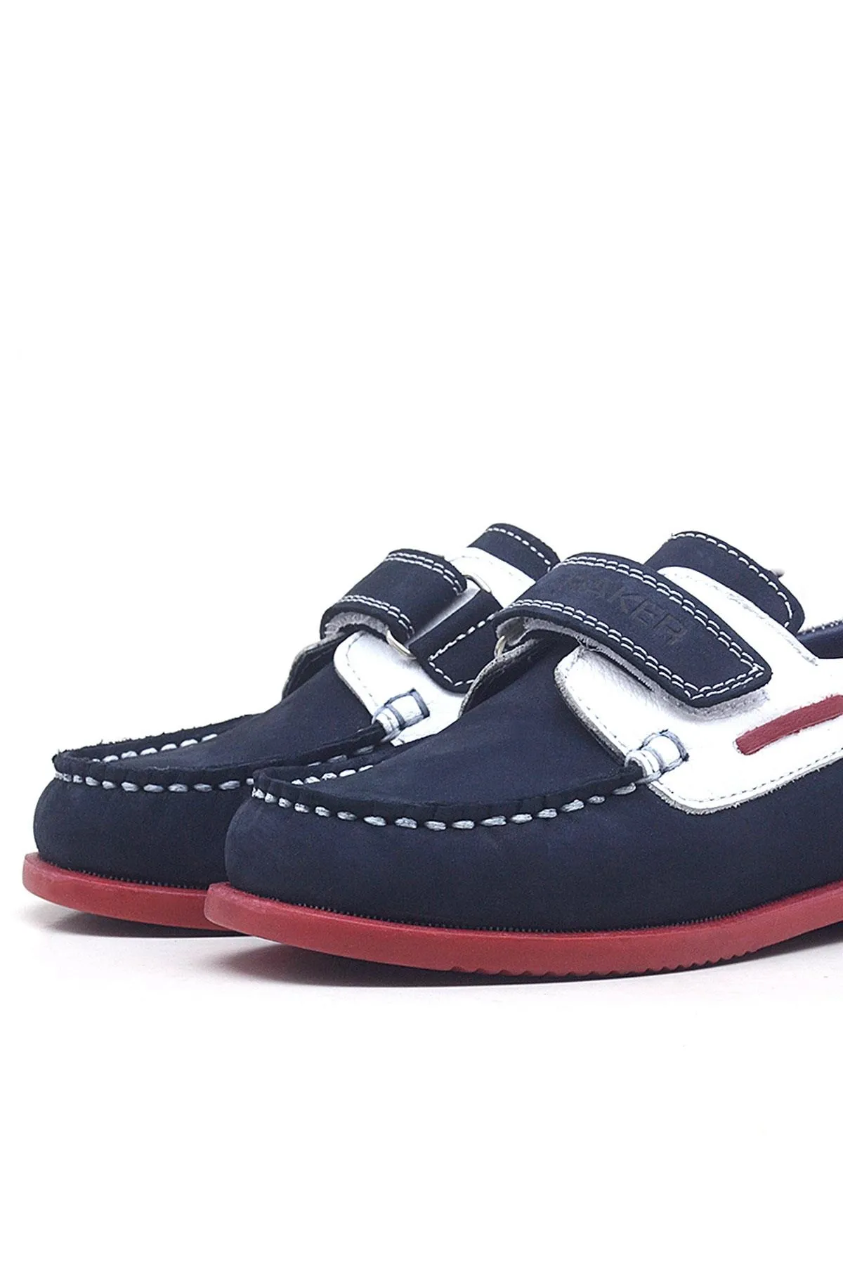 Simurg Hakiki Deri Lacivert Spor Erkek Çocuk Ayakkabı