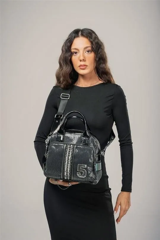 Tuka Siyah Cilt Kol Ve Omuz Çantası