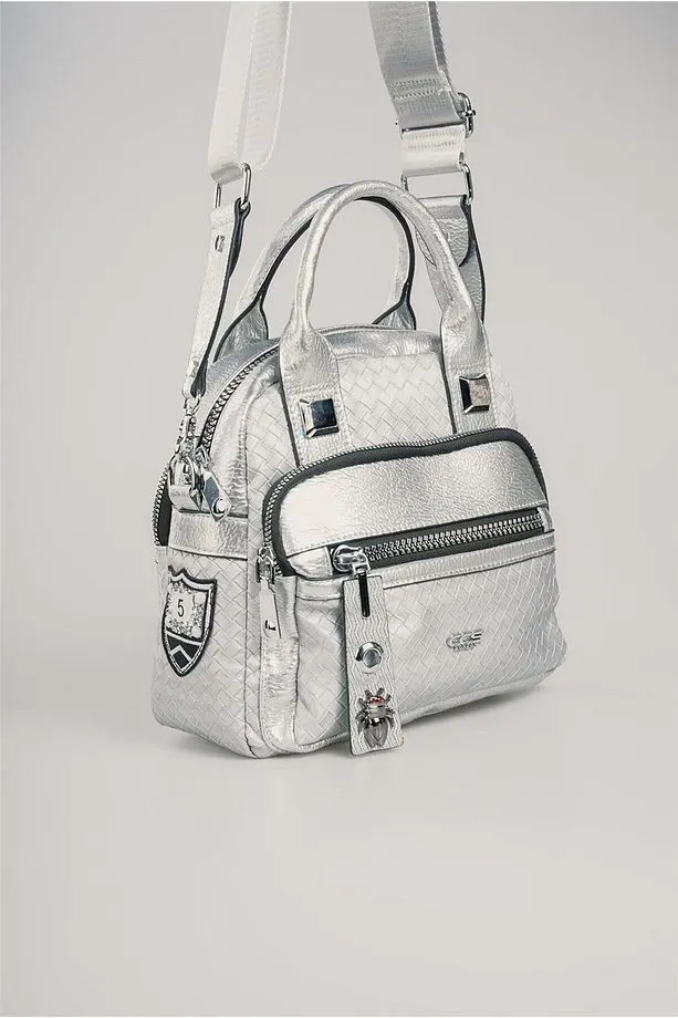 Weta Gri Cilt Kol Ve Omuz Çantası