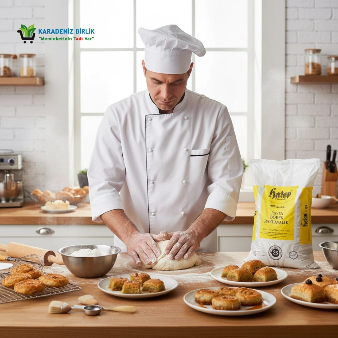 Hatap Un 10 Kg Pasta Börek ve Baklavalık Un