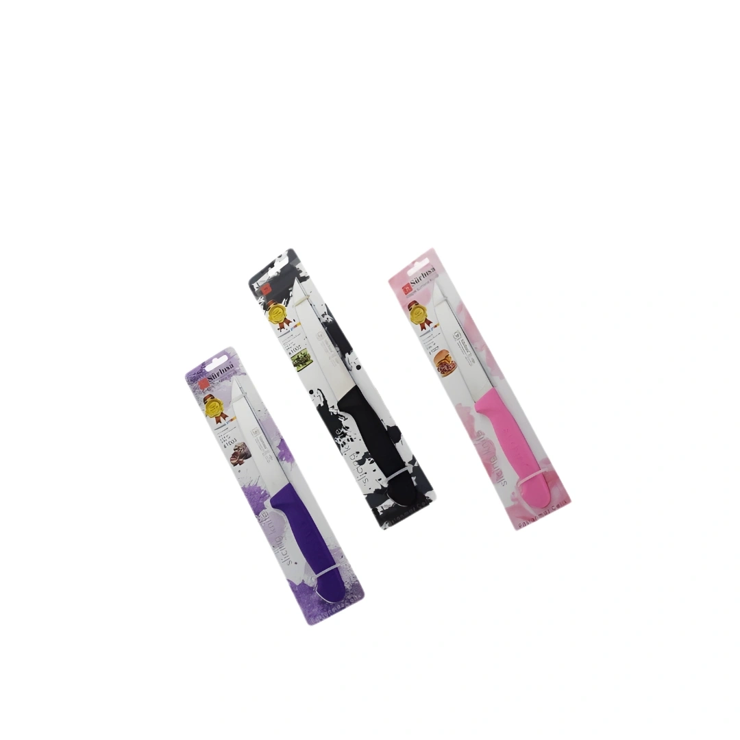 Sürmene Mutfak Sebze Salata Bıçağı 12 cm Siyah 61005