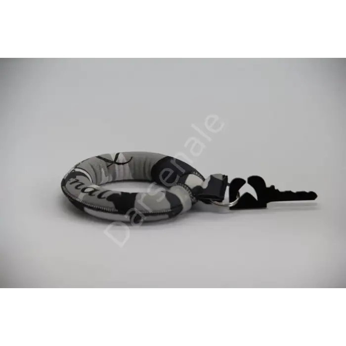 Darsenale Suda Batmaz Bileklik Anahtarlık Gri Kamuflaj