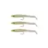 Captain 3526 Eel Fish 5cm Silikon Zargana Suni Yem 3lü Paket E17 Gold G