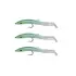 Captain 3526 Eel Fish 5cm Silikon Zargana Suni Yem 3lü Paket E23 Blue