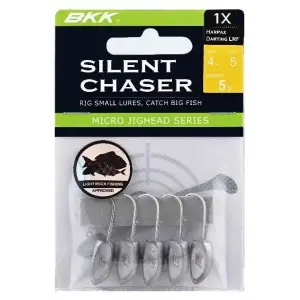 BKK Silent Chaser-Harpax Darting LRF Jighead BKK-4 no 5 gr