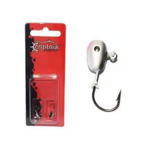 Captain 6444 Jig Head Pug Pug 1.7gr Micro LRF Jig Head 2li Set Naturel