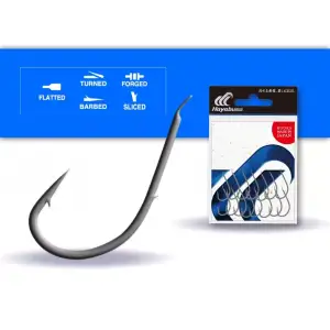 Hayabusa HMRS 172 Tırnaklı İğnesi 15li Paket Nikel 1/0