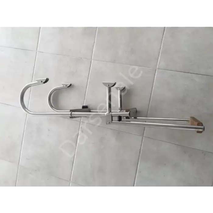 Krom Tekne Merdiveni Katlanır 304 Krom