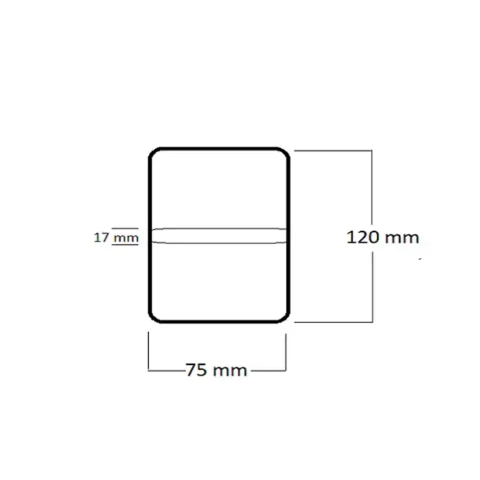 Tekne Römorku Yan Makara Takozu Şeffaf Kırmızı