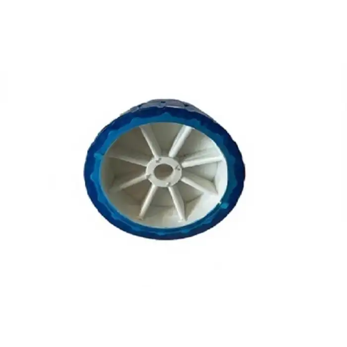 Tekne Römorku Yan Makara Takozu Şeffaf Mavi