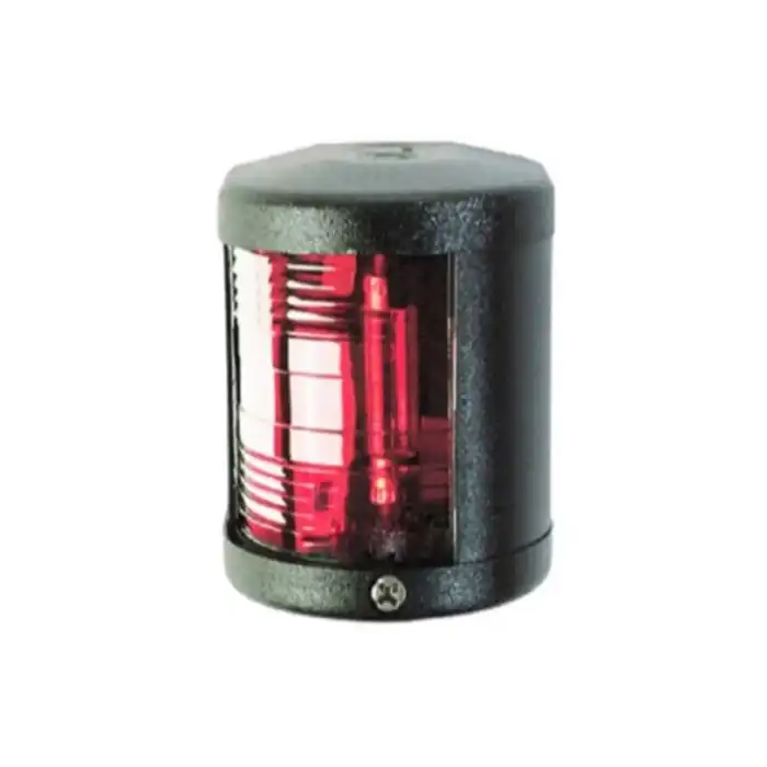 SL12 İskele Feneri Siyah Kasa (Kırmızı Renk) Led 12v