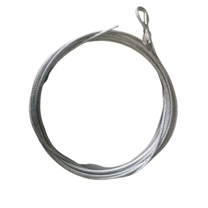 Çelik Tel 5mm Tek Uç Radansa Pres 8 Metre