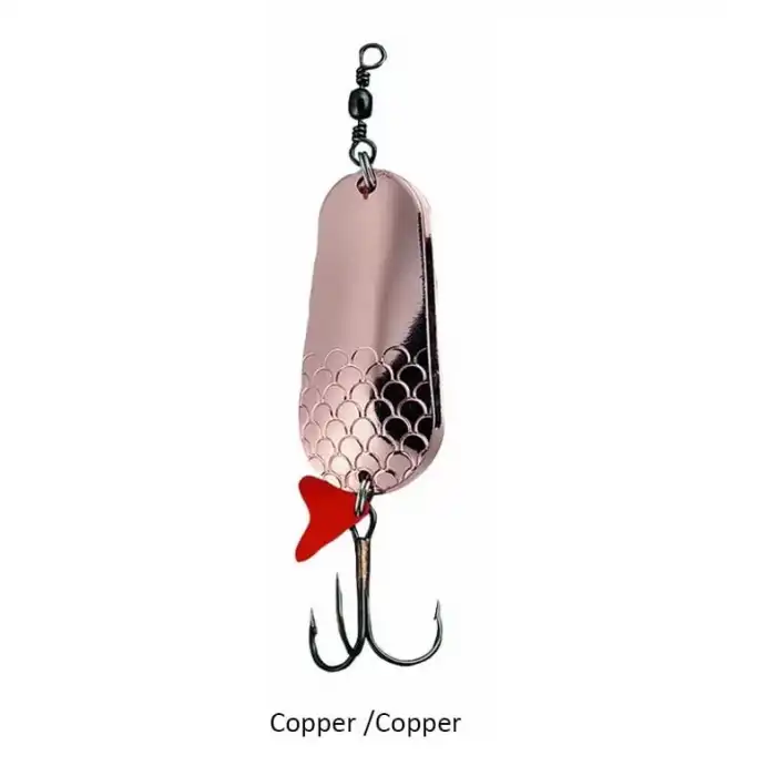 Dam Effzett Twin Spoon 6.5 cm 30 gr Sinking Kaşık Dam-Copper-Copper