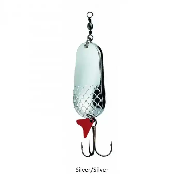 Dam Effzett Twin Spoon 6.5 cm 30 gr Sinking Kaşık Dam-Silver-Silver