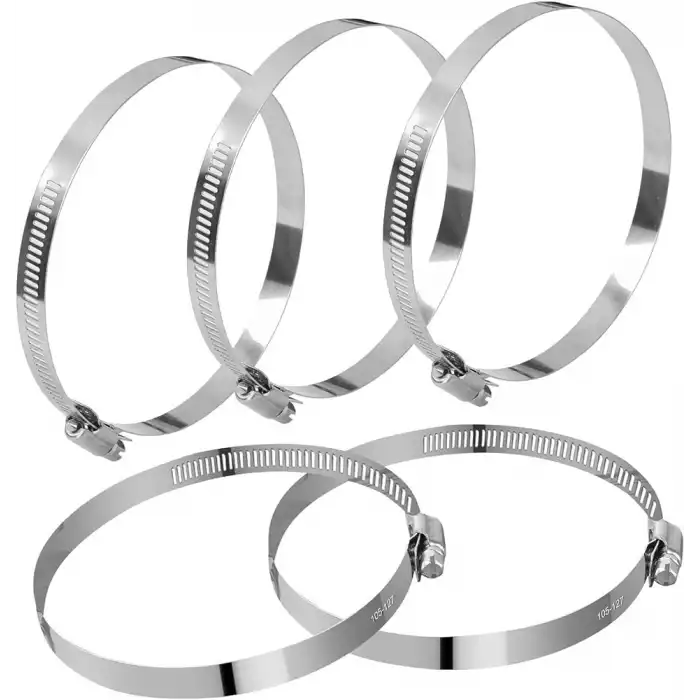 Hortum Kelepçe 304 Krom 170 x190