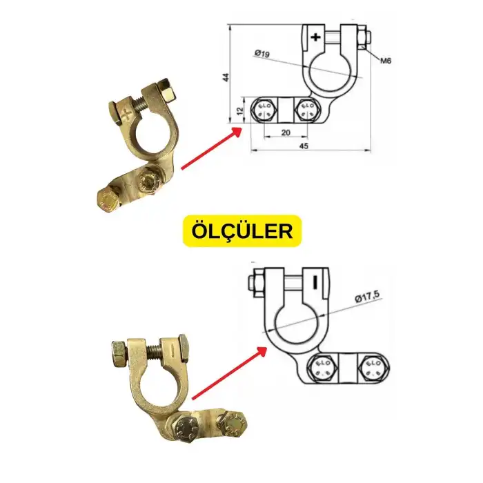 Kutup Başı Bağlama Standart +
