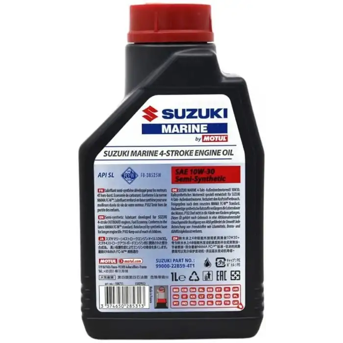Motul Suzuki Marine 4T 10W30 Motor Yağı 1 Litre