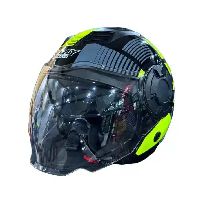 SWAY SW 766 OPEN FACE GEKO YELLOW Large