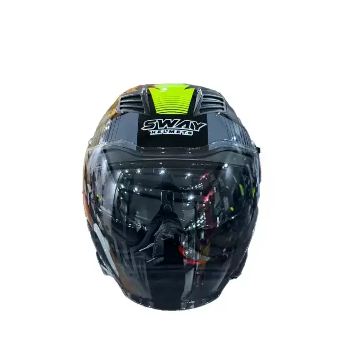 SWAY SW 766 OPEN FACE GEKO YELLOW Large