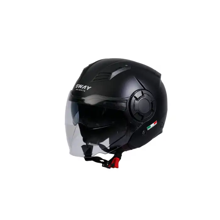 SWAY SW 766 OPEN FACE MAT BLACK extra large