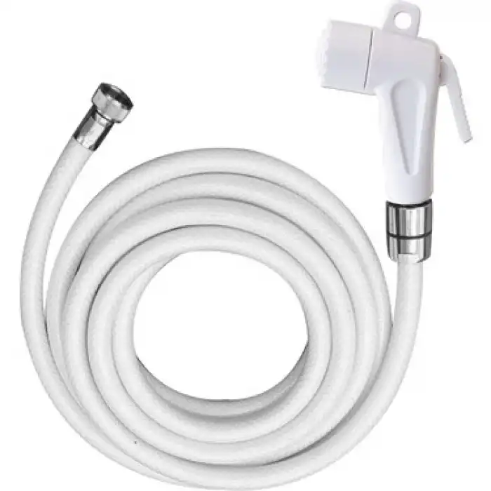 Tekne Duş başlığı ve Hortumu 2,5 Metre Beyaz