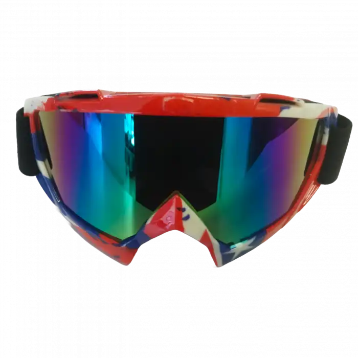 TEX G2860 UV GÖZLÜK LUX Yıldızlı Kırmızı