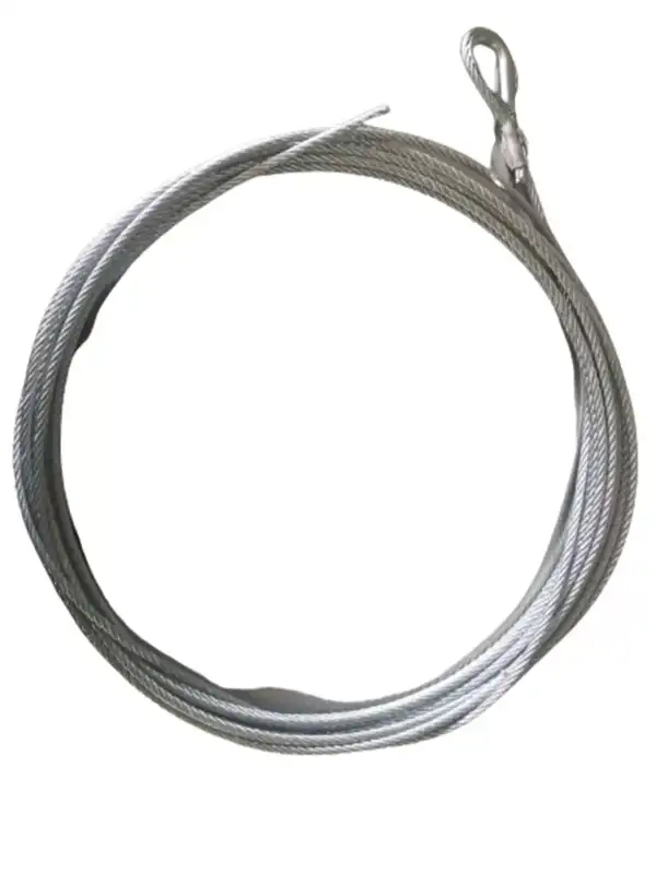 Çelik Tel 5mm Tek Uç Radansa Pres 8 Metre