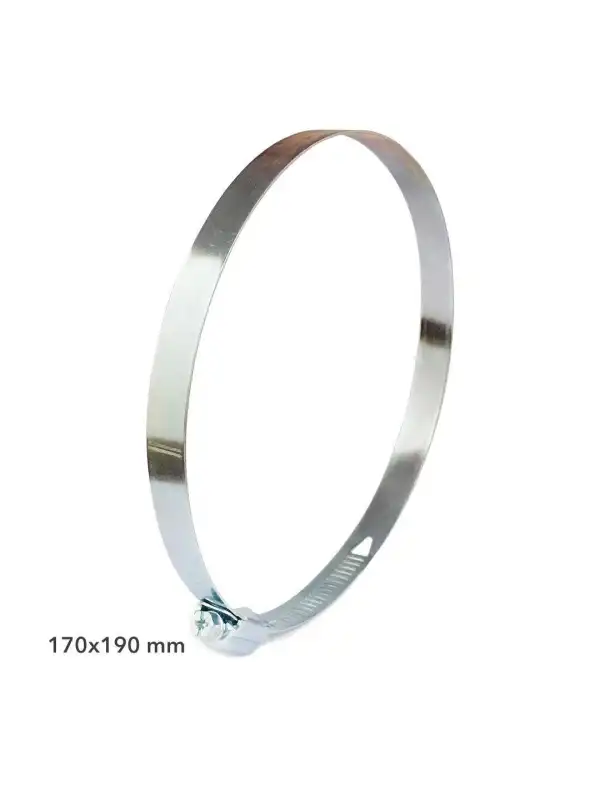 Hortum Kelepçe 304 Krom 170 x190