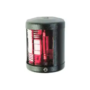 SL12 İskele Feneri Siyah Kasa (Kırmızı Renk) Led 12v