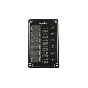 Switch Panel 6 Anahtarlı İzoleli Dikey