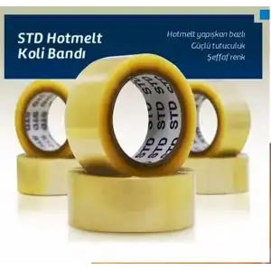 Koli Bandı 4,5 x 100 Şeffaf