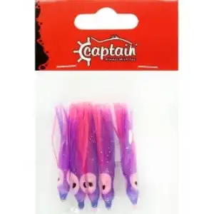 Captain 3593 Octopus Pride 5cm Ahtapot Sübye 5li Paket Suni Yem 095